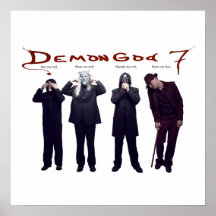 Dios del demonio 7" no se divierte ningún " impresiones