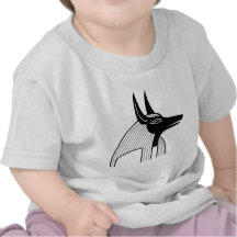 Dios del egipcio de Anubis Camiseta