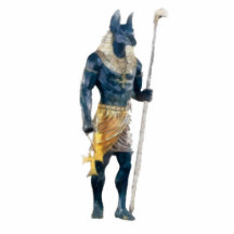 Dios del egipcio de Anubis Esculturas Fotograficas