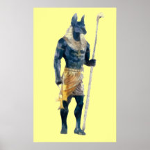 Dios del egipcio de Anubis Impresiones