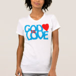 Dios es camiseta del amor