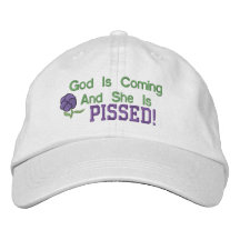 Dios es gorra bordado que viene gorra de béisbol bordada