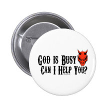 Dios es ocupado puede yo le ayuda pin