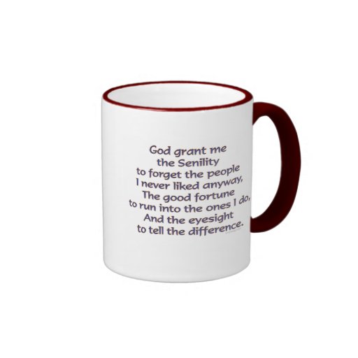 Dios Grant yo humor Tazas De Café