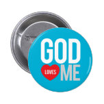 Dios me ama pins