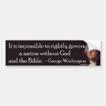 Dios y la biblia - Bumpersticker Pegatina De Parachoque