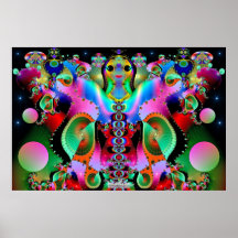 Diosa de colores posters