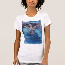 Diosa de la camiseta del viento