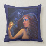 Diosa de la estrella - almohada - por el arte de S