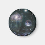 Diosa de la estrella imanes para frigoríficos