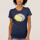 Diosa de la luna camisetas