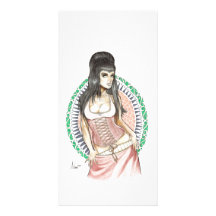 Diosa del destino tarjeta personal