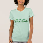 Diosa del jardín camisetas