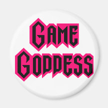 Diosa del juego imán de nevera