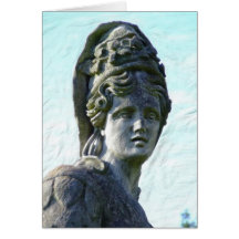 Diosa del parque de Holliday Tarjetas