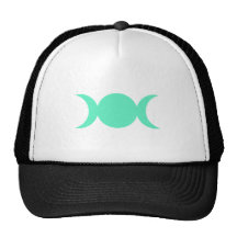 Diosa del triple del verde de mar gorra