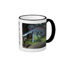 Diosa en el bosque, taza