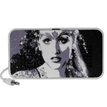 Diosa iluminada mini altavoces