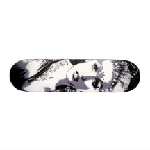 Diosa iluminada tabla de patinar