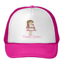 Diosa nacional (pelo marrón) gorros  