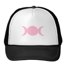 Diosa triple rosa clara gorra