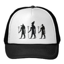Dioses de LaCrosse Gorras De Camionero