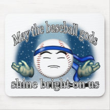 Dioses del béisbol tapete de raton