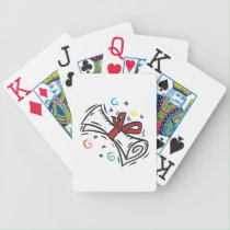 Diploma cartas de juego