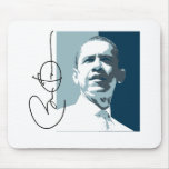 DIRECCIÓN BLUE.png de OBAMA Alfombrillas De Ratones