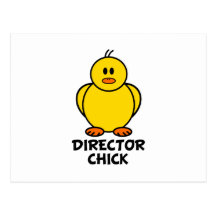 Director Chick Tarjeta Postal