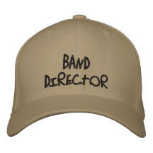 DIRECTOR DE LA BANDA GORRA DE BÉISBOL