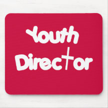 Director de la juventud tapetes de ratón