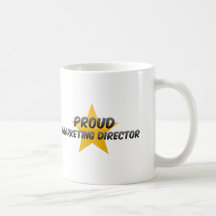Director de marketing orgulloso tazas