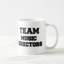 Directores musicales del equipo taza