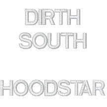 DIRTH HOODSTAR DEL SUR SUDADERA BORDADA CON CAPUCHA
