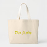 Disc jockey - placa giratoria de DJing de la supos Bolsas