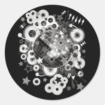 Disco_Ball Pegatina