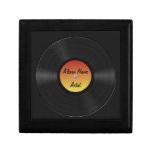Disco de vinilo de encargo caja de regalo
