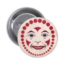 Disco del payaso del vintage pins