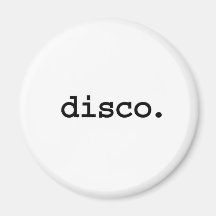 disco. imán para frigorifico