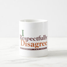 Discrepa respetuoso la taza