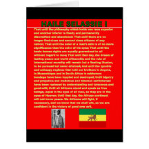 Discurso famoso de la guerra de Haile Selassie a l Felicitaciones