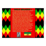 Discurso famoso de la guerra de Haile Selassie a l Tarjeton