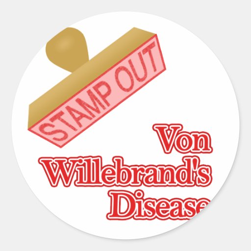 Disease de Von Willebrand Pegatinas