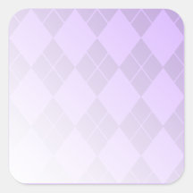 Diseñador de Argyle Pegatina Cuadradas Personalizada
