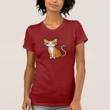 Diseñe su propio gato del dibujo animado camiseta