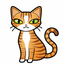 Diseñe su propio gato del dibujo animado esculturas fotográficas