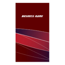 DISEÑO 05 DE CRE8TIVE - ROJO PLANTILLAS DE TARJETA DE NEGOCIO