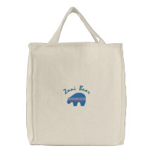 Diseño 1 del símbolo del nativo americano del oso  bolsas