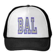 Diseño 4 del BAL de Baltimore Gorro